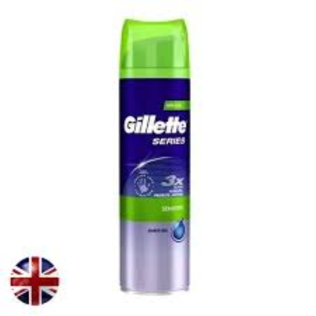 GILLETTE SERIES SHAVING GEL SENSITIVE SKIN 200ML